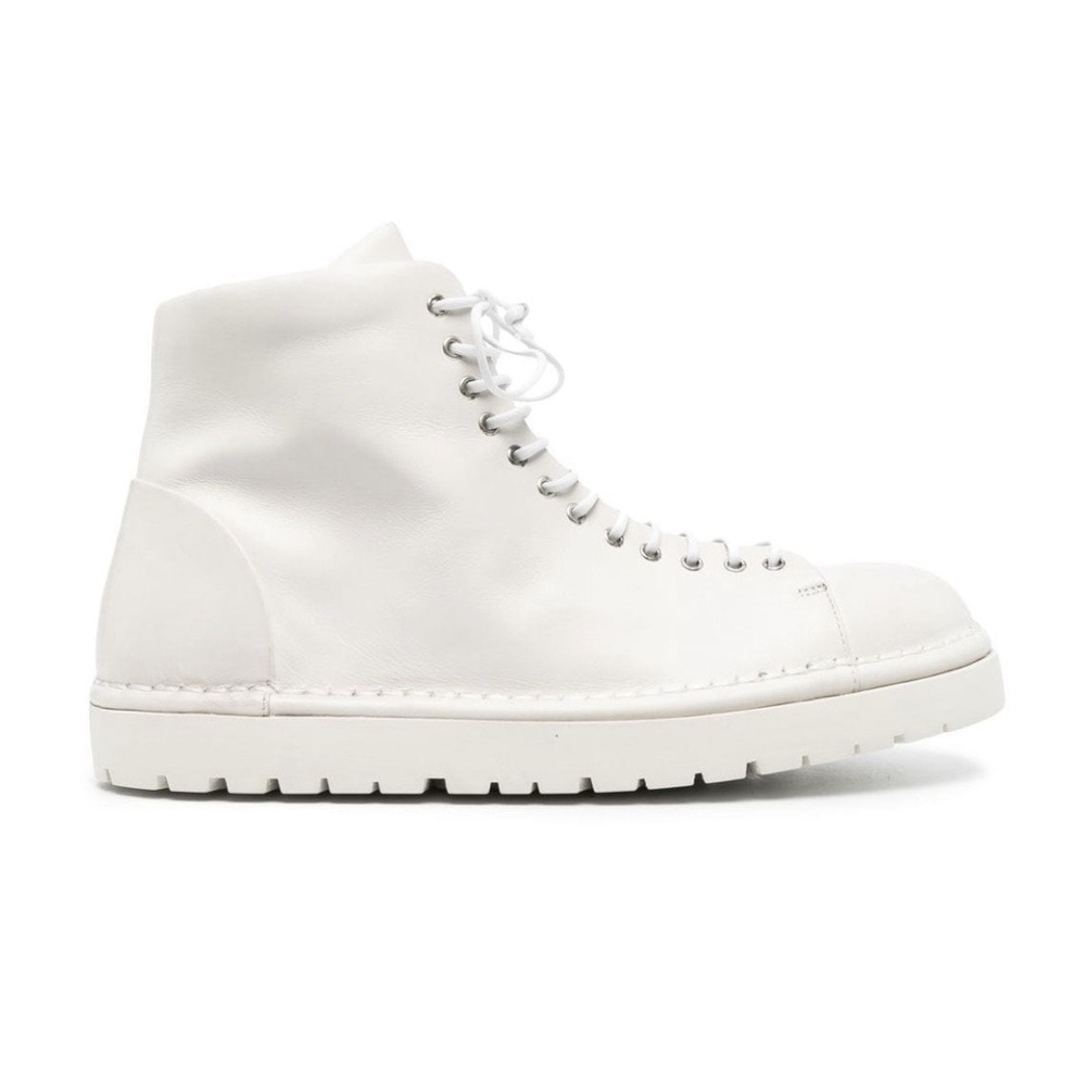New Marsèll white Pallottola Gomme sneaker boot